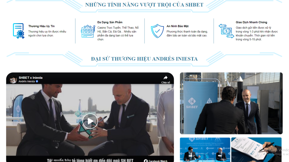 Trang chủ 8 SHBET có những đặc điểm gì nổi bật